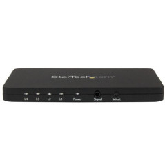 StarTech.com Switch Commutatore automatico a 4 porte HDMI con case in alluminio e supporto MHL - 4k 30Hz