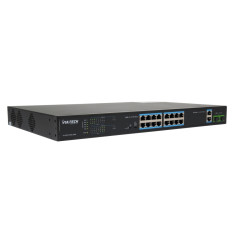 Vultech Security VS-POE2164GE-200W switch di rete Non gestito Fast Ethernet (10 100) Supporto Power over Ethernet (PoE) Nero