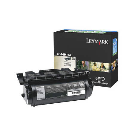 Lexmark X644H11E cartuccia toner 1 pz Originale Nero