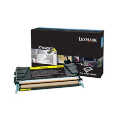 Lexmark X746A3 Y cartuccia toner 1 pz Originale Giallo