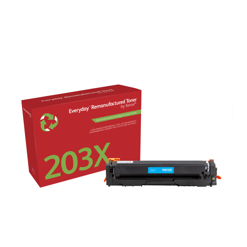 Everyday Toner rigenerato ™ di Xerox Ciano compatibile con HP 203X (CF541X), High capacity