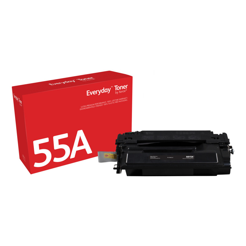 Everyday Toner ™ di Xerox Nero compatibile con HP 55A (CE255A/ CRG-324), Capacità standard