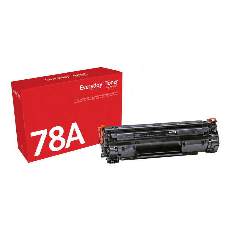 Everyday Toner ™ di Xerox Nero compatibile con HP 78A (CE278A/ CRG-126/ CRG-128), Capacità standard