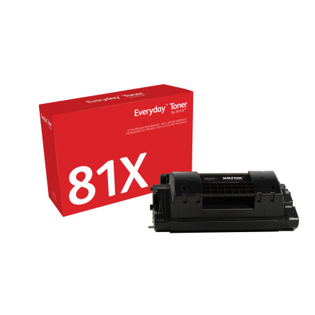 Everyday Toner ™ di Xerox Nero compatibile con HP 81X (CF281X/ CRG-039H), Capacità standard