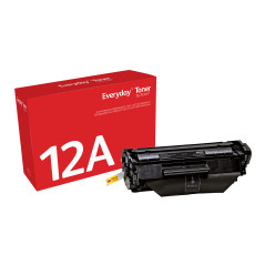 Everyday Toner ™ di Xerox Nero compatibile con HP 12A (Q2612A  CRG-104  FX-9  CRG-103), Capacità standard