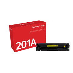 Everyday Toner ™ di Xerox Giallo compatibile con HP 201A (CF402A  CRG-045Y), Capacità standard