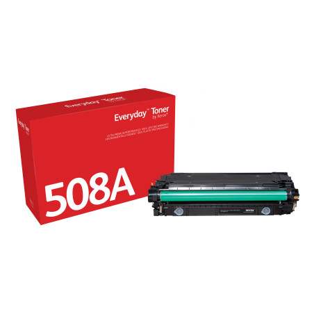 Everyday Toner ™ di Xerox Nero compatibile con HP 508A (CF360A  CRG-040BK), Capacità standard