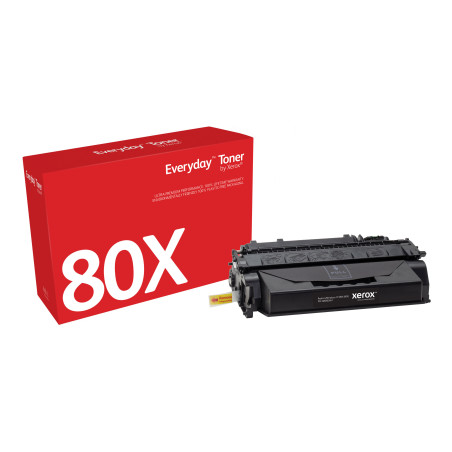 Everyday Toner ™ di Xerox Nero compatibile con HP 80X (CF280X), High capacity