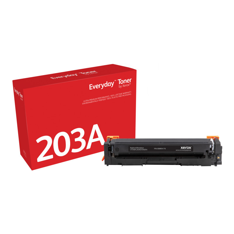 Everyday Toner ™ di Xerox Nero compatibile con HP 202A (CF540A/CRG-054BK), Capacità standard