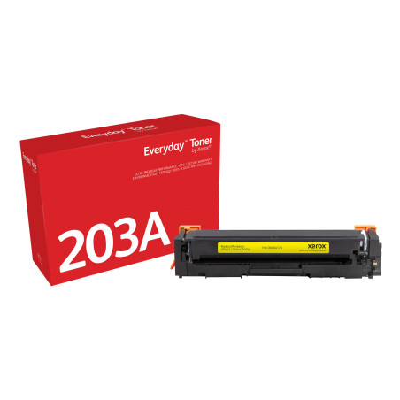 Everyday Toner ™ di Xerox Giallo compatibile con HP 202A (CF542A CRG-054Y), Capacità standard