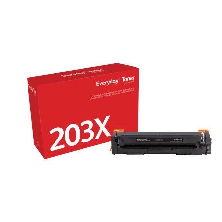 Everyday Toner ™ di Xerox Nero compatibile con HP 202X (CF540X/CRG-054HBK), High capacity