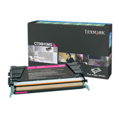 Lexmark C736H1MG cartuccia toner 1 pz Originale Magenta