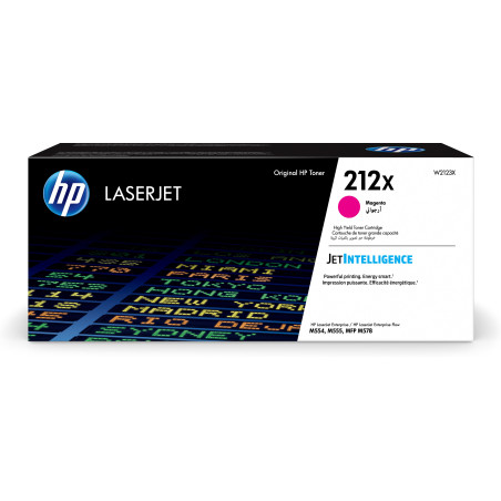 HP Cartuccia toner magenta originale LaserJet 212X ad alta capacità