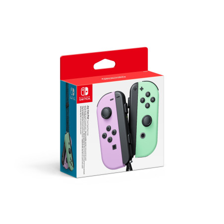 Nintendo Switch - Set da due Joy-Con Viola Pastello Verde pastello