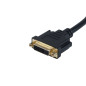 Equip 133443 cavo e adattatore video 0,25 m DVI-I HDMI tipo A (Standard) Nero