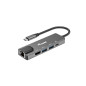 Equip 133489 replicatore di porte e docking station per laptop Cablato USB 3.2 Gen 1 (3.1 Gen 1) Type-C Grigio