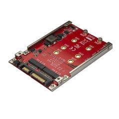 StarTech.com Adattatore per 2 Dischi SSD M.2 a SATA per alloggio da 2,5" - RAID