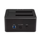 StarTech.com Docking Station a Doppio Bay SATA per 2x 2,5/3,5" SATA SSD/HDD - USB 3.0