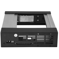 StarTech.com Modulo Hot Swap per Disco Rigido da 5,25" a 3,25" - per Dischi SATA SAS da 3,5" - Trayless - Allumunio