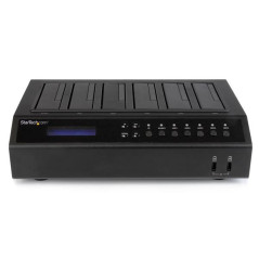 StarTech.com Dock Duplicatore Disco Rigido HDD USB 3.0 / eSATA a 6 Bay - HDD/ SSD 1:5 Cloner / Eraser