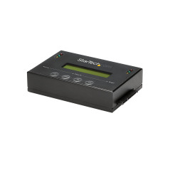 StarTech.com Duplicatore ed Eraser Standalone 1 1 per Hard Disk HDD SSD SATA con funzione Clone - Display LCD - Conforme TAA -