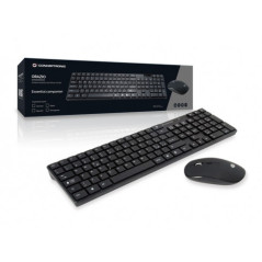 Conceptronic Orazio tastiera Mouse incluso Casa RF Wireless QWERTY Italiano Nero