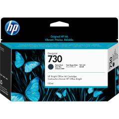 HP Cartuccia di inchiostro nero opaco DesignJet 730 da 130 ml