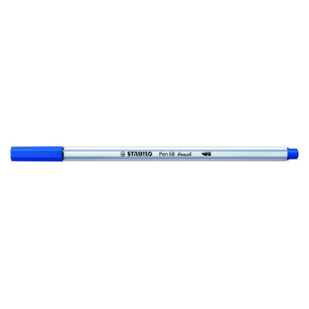 STABILO Pen 68 brush marcatore Blu 1 pz