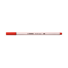 STABILO Pen 68 brush marcatore Medio Rosso 1 pz