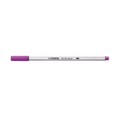 STABILO Pen 68 brush marcatore Medio Lillà 1 pz