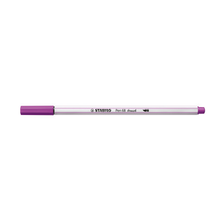 STABILO Pen 68 brush marcatore Medio Lillà 1 pz