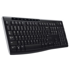 Logitech Wireless Keyboard K270 tastiera RF Wireless QWERTZ Svizzere Nero