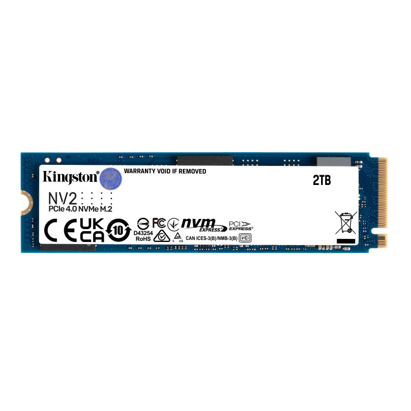 Kingston Technology 2000G NV2 M.2 2280 PCIe 4.0 NVMe SSD