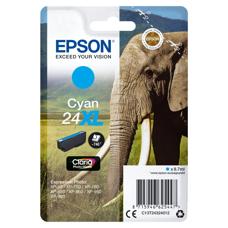 Epson Elephant Cartuccia Ciano xl