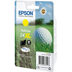 Epson Golf ball Singlepack Yellow 34XL DURABrite Ultra Ink