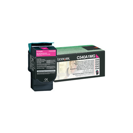 Lexmark C540A1MG cartuccia toner 1 pz Originale Magenta