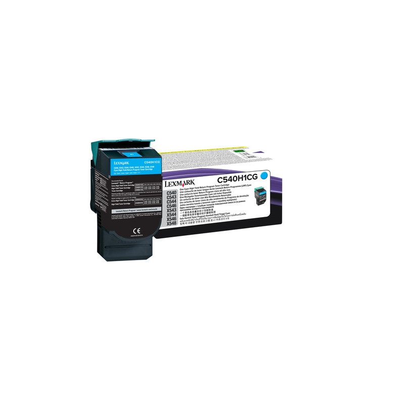 Lexmark C540H1CG cartuccia toner 1 pz Originale Ciano