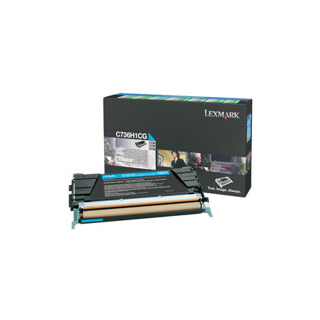 Lexmark C736H1CG cartuccia toner 1 pz Originale Ciano