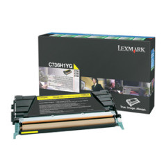 Lexmark C736H1YG cartuccia toner 1 pz Originale Giallo