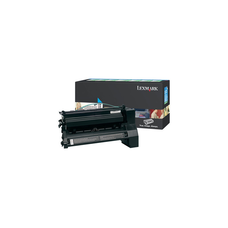 Lexmark C780, C782 Cyan High Yield Return Program Print Cartridge cartuccia toner Originale Ciano