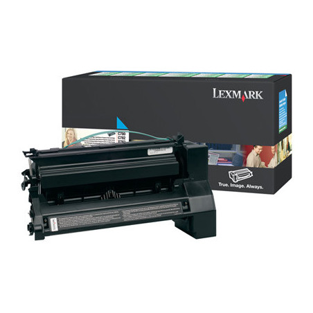 Lexmark C780, C782 Cyan High Yield Return Program Print Cartridge cartuccia toner Originale Ciano