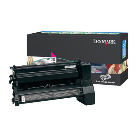 Lexmark C780, C782 Magenta High Yield Return Program Print Cartridge cartuccia toner Originale