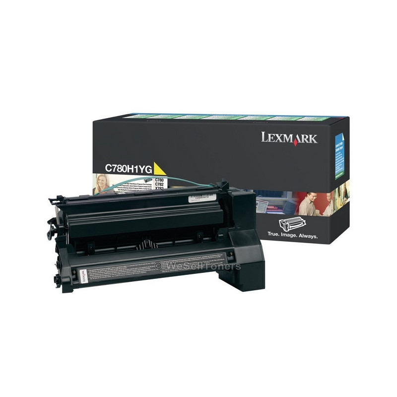 Lexmark C780H1YG cartuccia toner 1 pz Originale Giallo