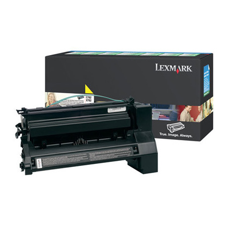 Lexmark C782X1YG cartuccia toner 1 pz Originale Giallo