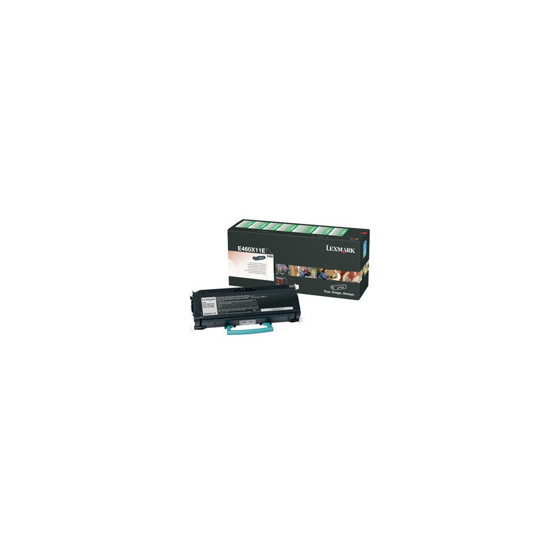 Lexmark E460X11E cartuccia toner 1 pz Originale Nero