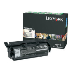 Lexmark T654 Extra High Yield Return Program Print Cartridge cartuccia toner Originale Nero