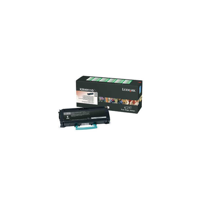 Lexmark X264H11G cartuccia toner 1 pz Originale Nero