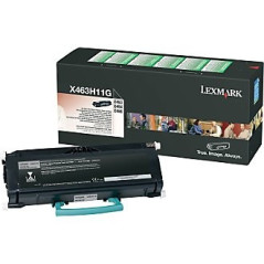 Lexmark X463, X464, X466 High Yield Return Program Toner Cartridge cartuccia toner Originale Nero