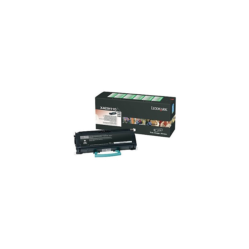 Lexmark X463, X464, X466 High Yield Return Program Toner Cartridge cartuccia toner Originale Nero