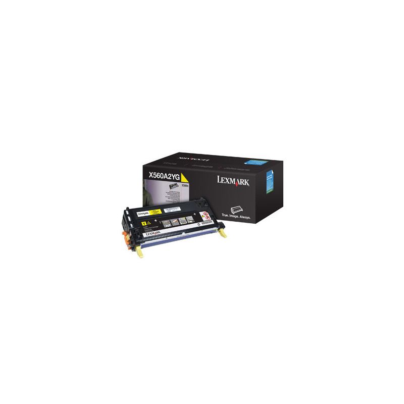 Lexmark X560A2YG cartuccia toner 1 pz Originale Giallo